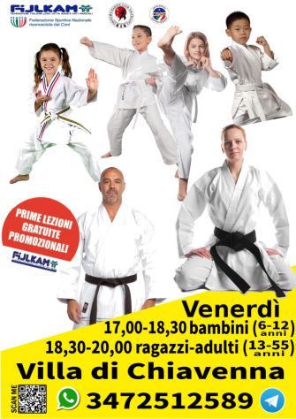 Corsi di karate a Villa di Chiavenna