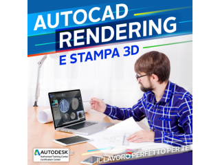 CORSO AUTOCAD RENDERING E STAMPA 3D