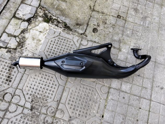 MARMITTA COMPLETA PER APRILIA SR 50 MINARELLI E SCARABEO 2 TEMPI MINARELLI - Foto 3