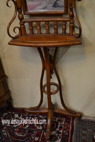 Toilette con specchio basculante stile Thonet - Foto 4