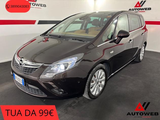 Opel Zafira Tourer 2.0 CDTi 165CV aut. Cosmo TETTO PAN0RAMICO, SENSORI ANT, POST & RETROCAMERA FULL