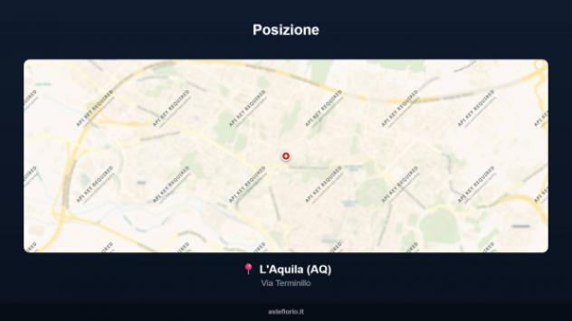 Immobile in asta di 28 m² in vendita a L'Aquila - Foto 9