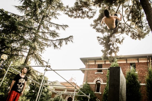 spettacolo di parkour 3478497587 - Foto 4