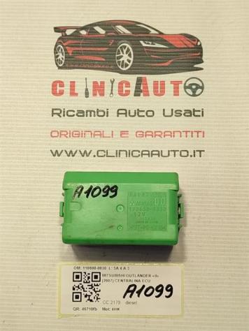 CENTRALINA ECU MITSUBISHI Outlander Serie (CW0) 110600-0030 4HK diesel 2179 (0709)