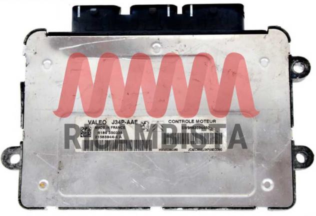 SW9663394480 J34P-AAE Peugeot 206 1.4 centralina motore Valeo