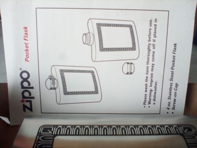 Fiaschetta Zippo NUOVA 4oz - Foto 2