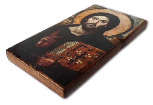 ICONA : Cristo Pantocrator di  Sinai, VI secolo - Foto 6