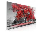 Quadro Con Gli Alberi Rossi 200x80 E 225x90 ARREDALACASA