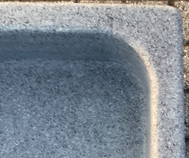Lavello lavandino per cucina in pietra granito diorite 90cm - Foto 5