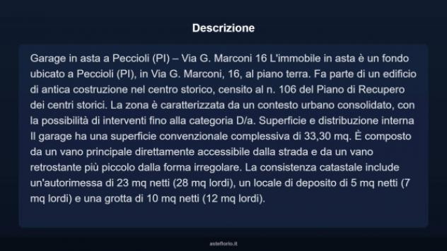 Immobile in asta di 33 m² in vendita a Peccioli - Foto 4