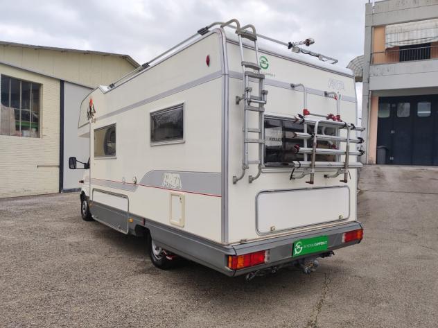 CAMPER ARCA MERCEDES MANSARDATO 7 POSTI DOPPIA DINETTE CLIMATIZZATORE LETTI CASTELLO FOTOVOLTAICO GENERALI USATI 538 - Foto 3