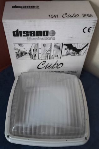 Lampada a LED Disano Cubo 1845 cod. 42744500 – 9W CLD CTL Grigio IP65 - NUOVO - Foto 6