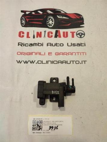 ELETTROVALVOLA CONVERTITORE DI PRESSIONE CHEVROLET Orlando 1° Serie 25183170 Z20D1 diesel 1998 (1014)