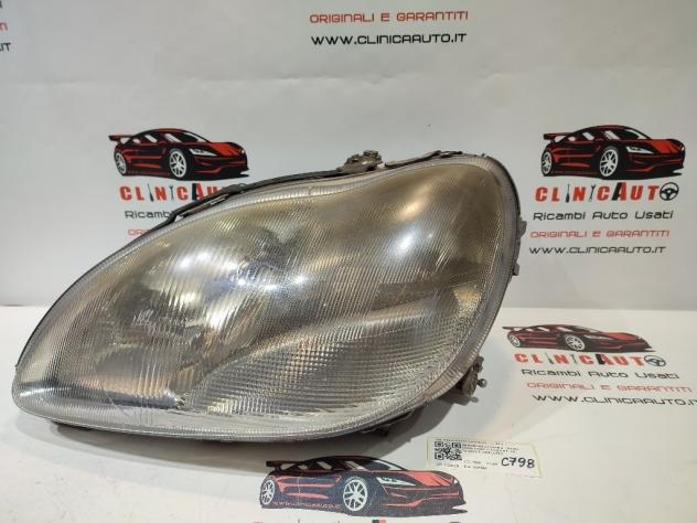 FARO ANTERIORE SINISTRO MERCEDES Classe S W220 4° Serie A2208200761 0301153271 628960 (9905)