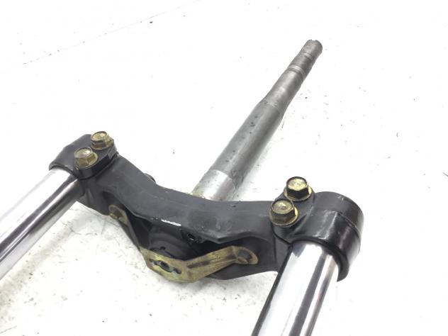 HONDA FORESIGHT 250 FORCELLA ANTERIORE FODERI STELI PIASTRA INFERIORE 1998 2004 - Foto 8