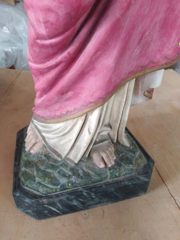 ANTICA STATUA DI GESUCRISTO - Foto 5