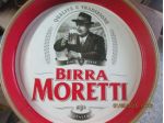 Vassoio birra MORETTI anni 80 - buone condizioni
