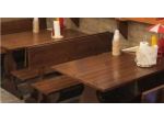 Set panca per rosticceria,  birreria,  pub rustico