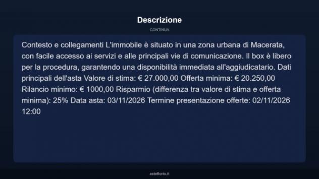 Immobile in asta di 52 m² in vendita a Macerata - Foto 5