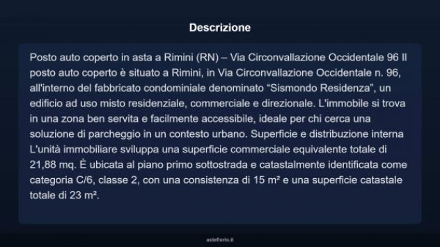Immobile in asta di 21 m² in vendita a Rimini - Foto 3