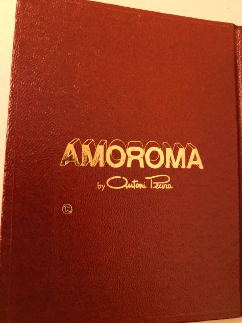 Pendente Crocifisso stilizzato la parola AMOROMA che si incrocia 1983 - Foto 4