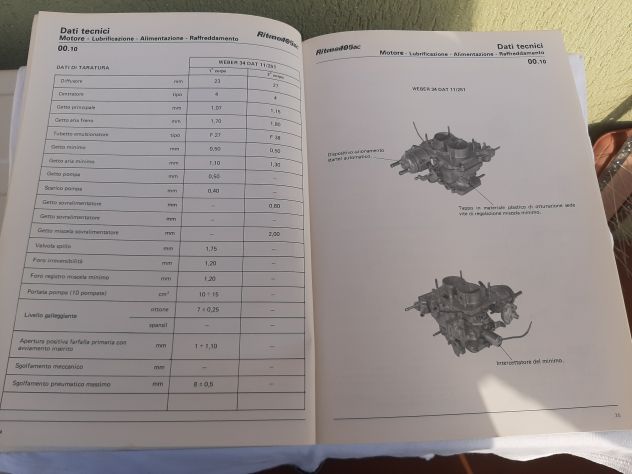 FIAT RITMO 105 TC MANUALE DI ASSISTENZA TECNICA 1981 - Foto 6