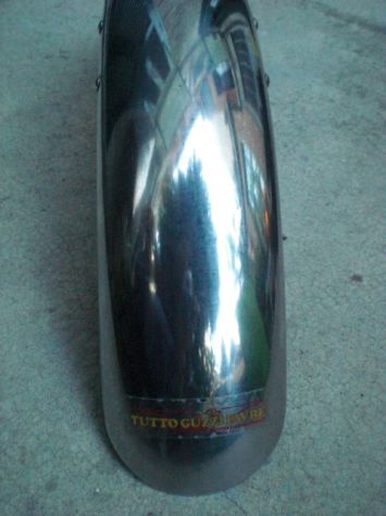 Guzzi parafango anteriore inox, uso manutenzione (LEGGERE BENE ANNUNCIO) - Foto 2