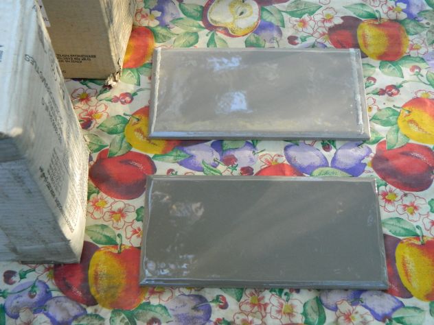 2 pacchi piastrelle Emil majolica brown 12,5x25