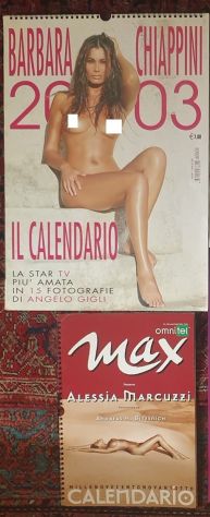 Lotto 2 calendari Chiappini Marcuzzi