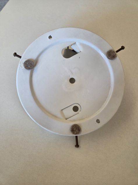 Lampada aplique da soffitto o parete vetro satinato, disegno rigato a chiocciola - Foto 4