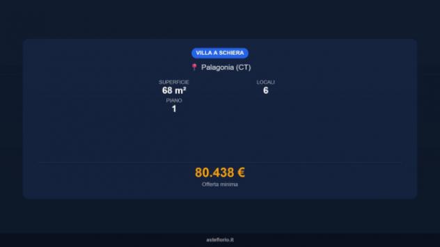 Immobile in asta di 68 m² in vendita a Palagonia - Foto 15