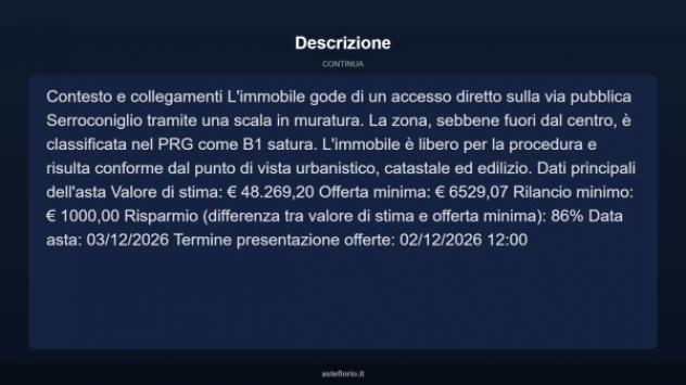 Immobile in asta di 103 m² in vendita a Torrenova - Foto 13