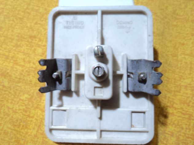 Pulsante Campanello con Targhetta portanome per scatola tonda VINTAGE - Foto 3