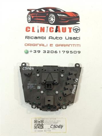 PANNELLO COMANDI AUTORADIO FORD Focus Berlina 4° Serie AM5T18K811CE T1DA (0811) - Foto 2