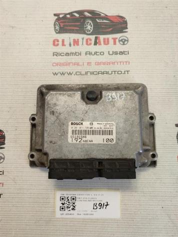 CENTRALINA MOTORE FIAT Stilo Berlina 5P 55191546 0281011799 192B1000 diesel 1910 (0110)