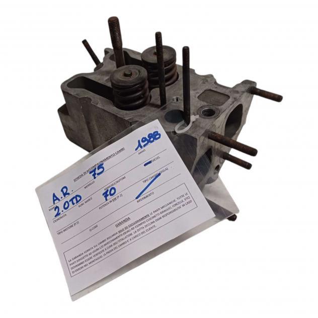 TESTATA ALFA ROMEO 75 1° Serie Diesel 2000 (8588)