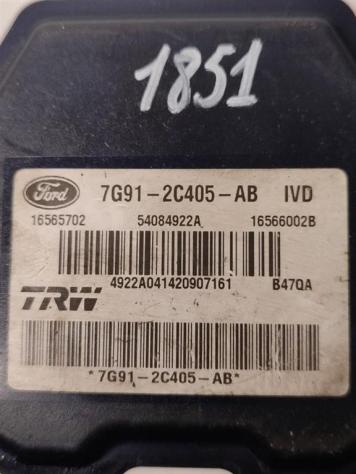 CENTRALINA ABS FORD Mondeo S. Wagon 6° Serie 7G91-2C405-AB diesel 1997 (0714) - Foto 2