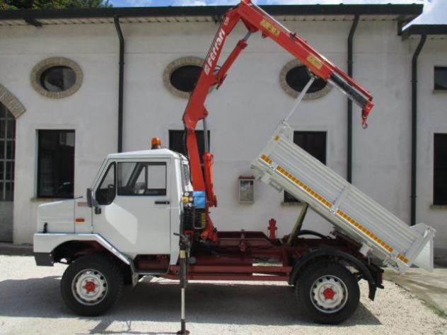 BREMACH GR 45 Ql. Ribaltabile 4x4 con gru Ferrari rif. 17689699 - Foto 8