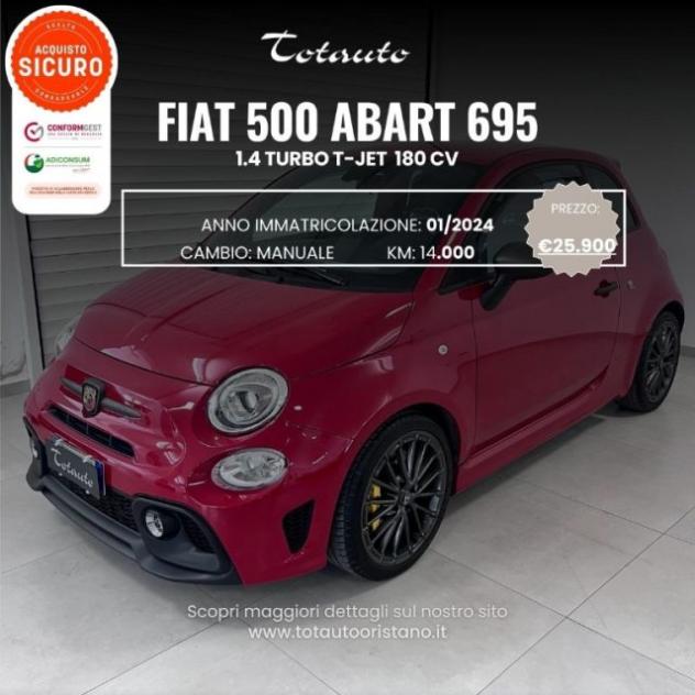 ABARTH 695 1.4 Turbo T-Jet 180 CV rif. 24100229