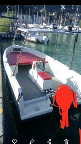 Open lagon 5.50mt con motore Johnson 25cv 2t gambo lungo - Foto 9