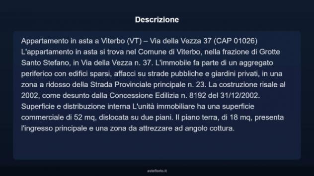 Immobile in asta di 52 m² in vendita a Viterbo - Foto 4