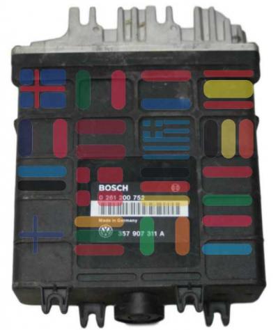 0261200752 357907311A Volkswagen Passat centralina motore Bosch