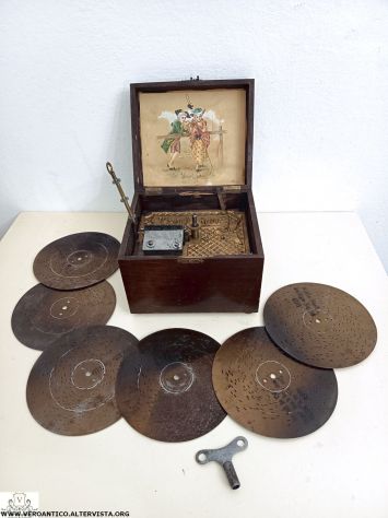 176330 Antico e meraviglioso POLYPHON del XIX secolo - Foto 5