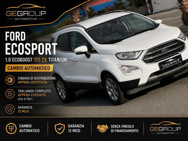 Ford EcoSport 1.0 EcoBoost 125 CV- FULL-DISTRIBUZIONE SOSTITUITA