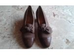 Scarpe vera pelle e cuoio e gomma Sanagens 40