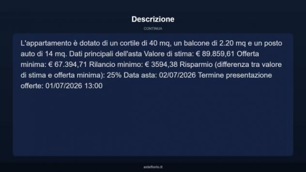 Immobile in asta di 85 m² in vendita a Diamante - Foto 14