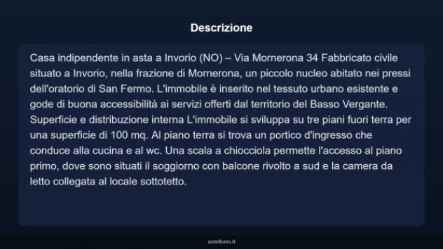 Immobile in asta di 100 m² in vendita a Invorio - Foto 4