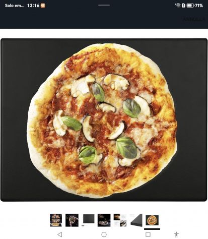 Pietra per cuocere pizze - Foto 3