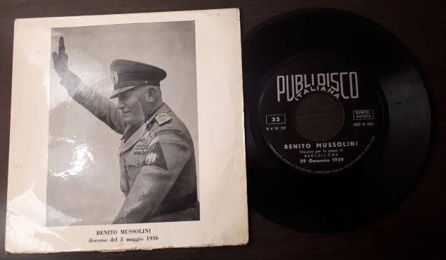 BENITO MUSSOLINI, Discorso per la presa di BARCELLONA 29 gennaio 1939. - Foto 2