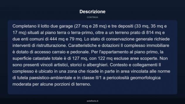 Immobile in asta di 127 m², box auto doppio in vendita a Nole - Foto 17